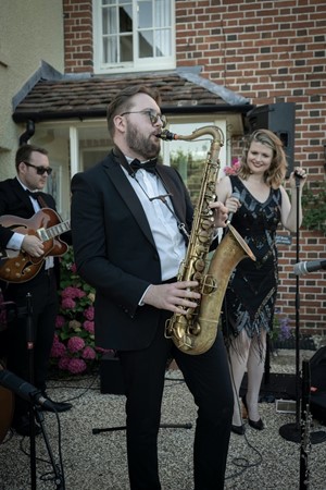 Lady Gatsby Jazz Band - Jazz Band to hire for wedding receptions, drinks receptions and corporate events
