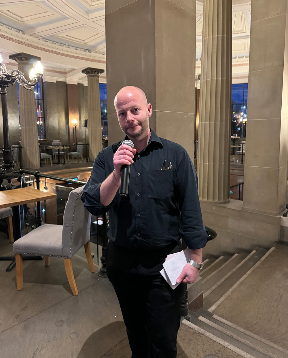 Front-of-house manager Ali Brown