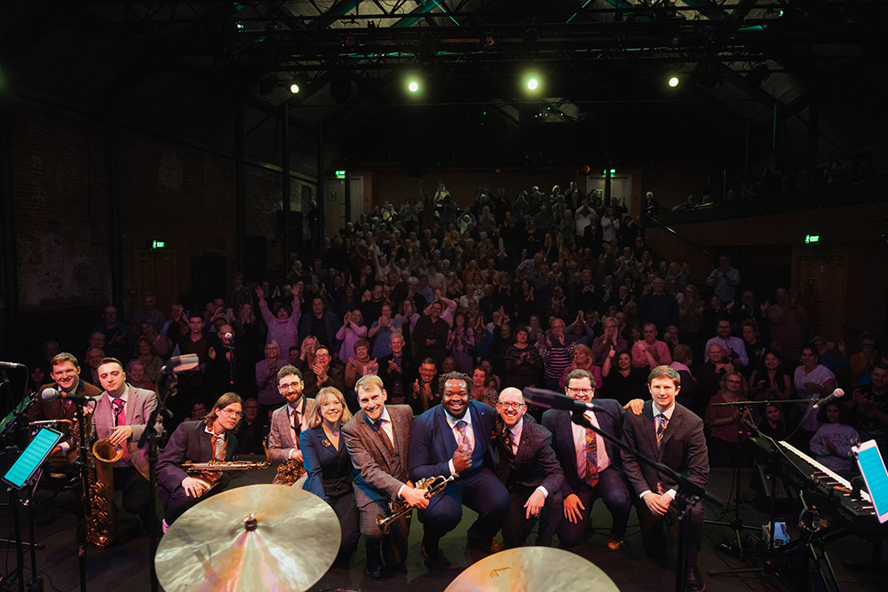 Down for the Count All-Stars on the A Century of Swing tour at Norwich Playhouse