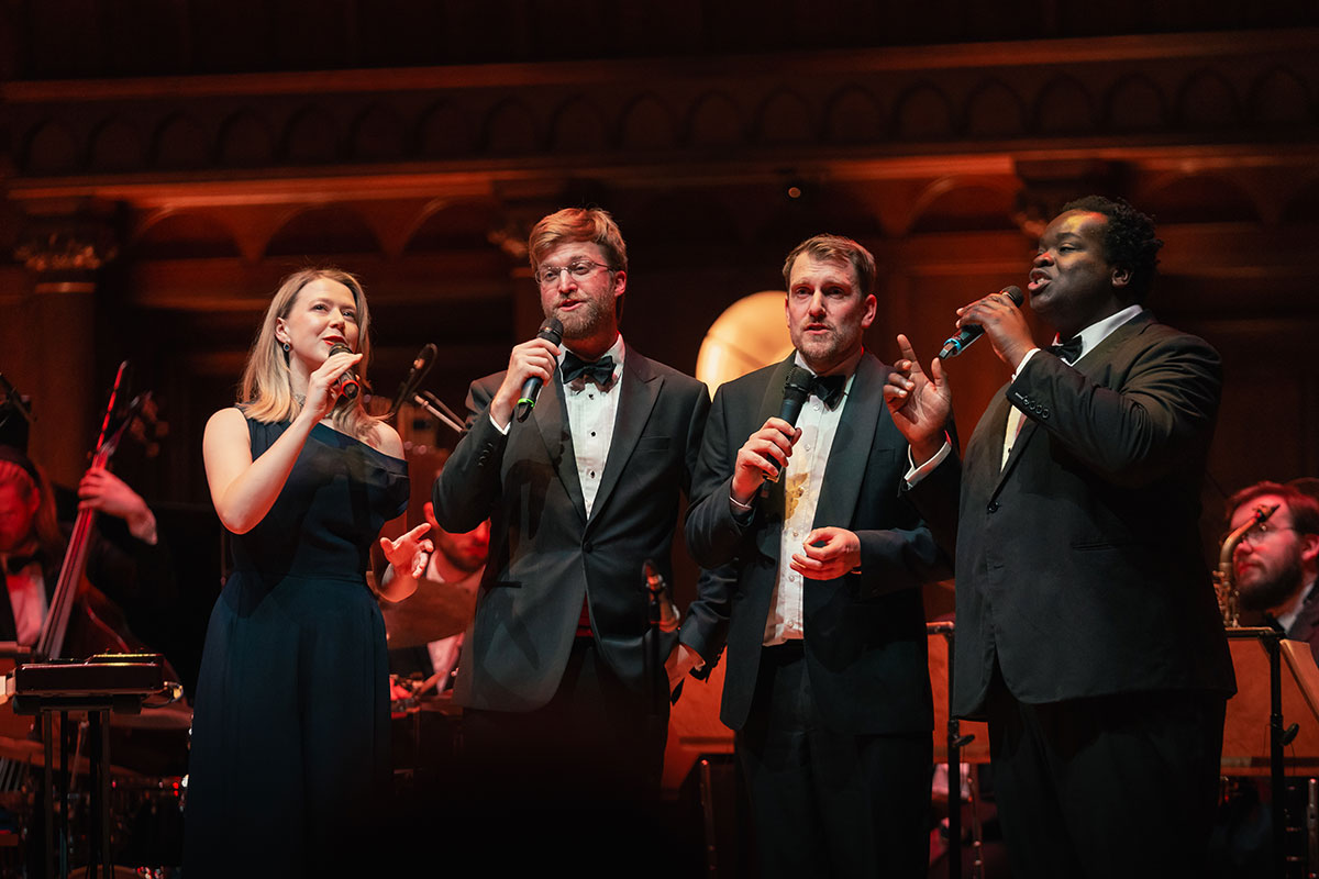 Down for the Count Swing Orchestra in performance at Cadogan Hall, London