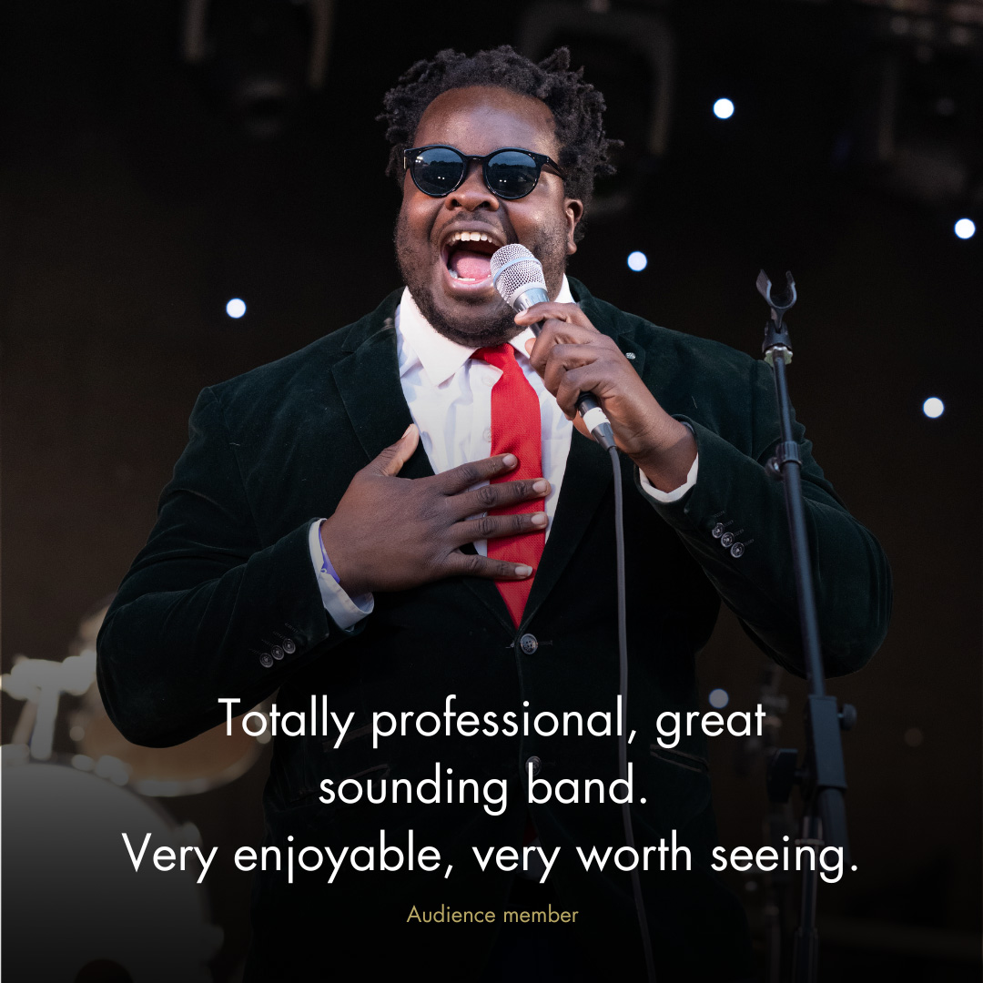 Down for the Count Soul Collective headline act at Twinwood Festival 2024