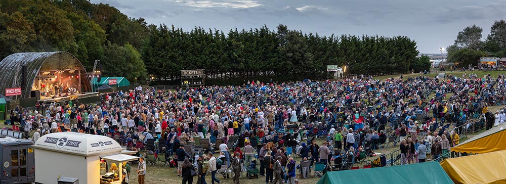 Down for the Count Soul Collective performing at Twinwood Festival
