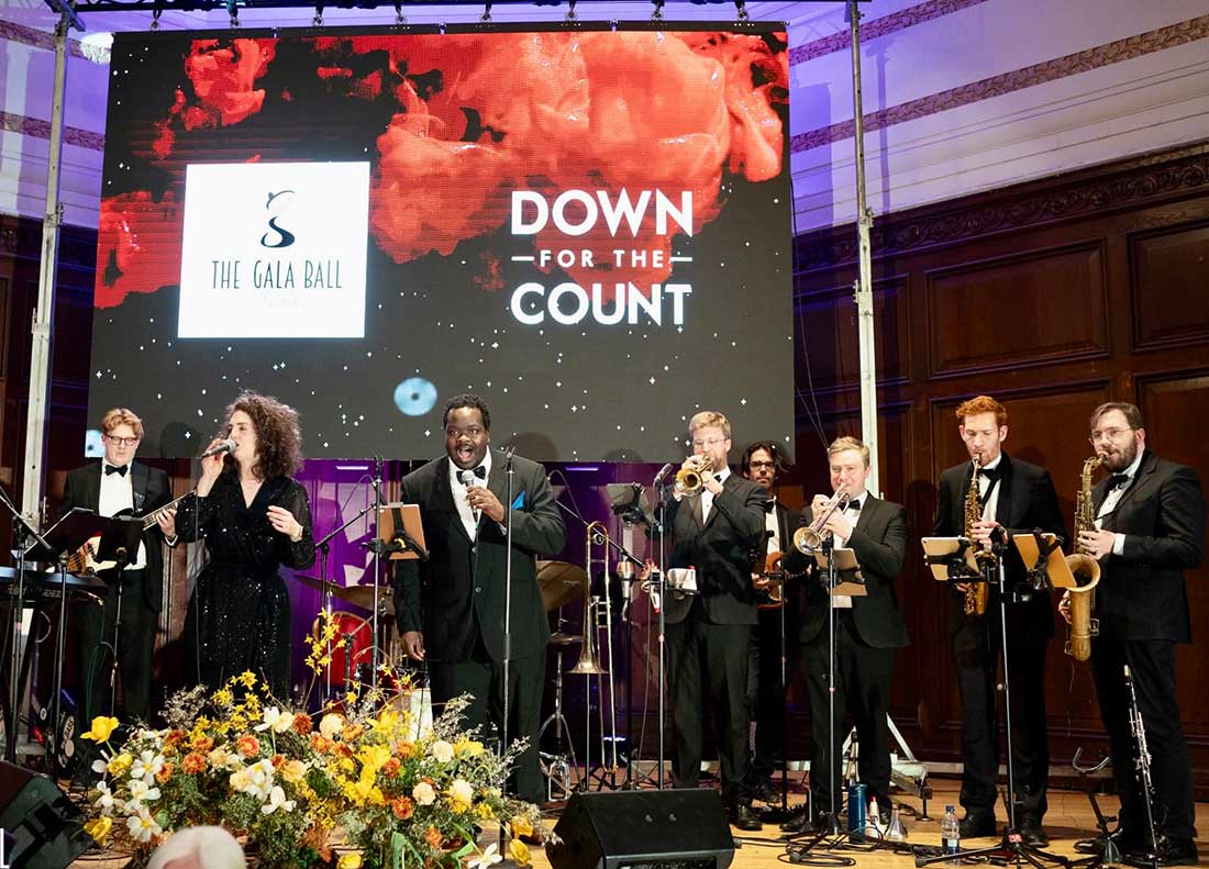 Down for the Count at The London Gala Ball